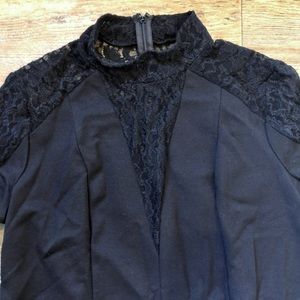 Rachel Roy black lace dress